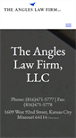 Mobile Screenshot of angleslaw.com